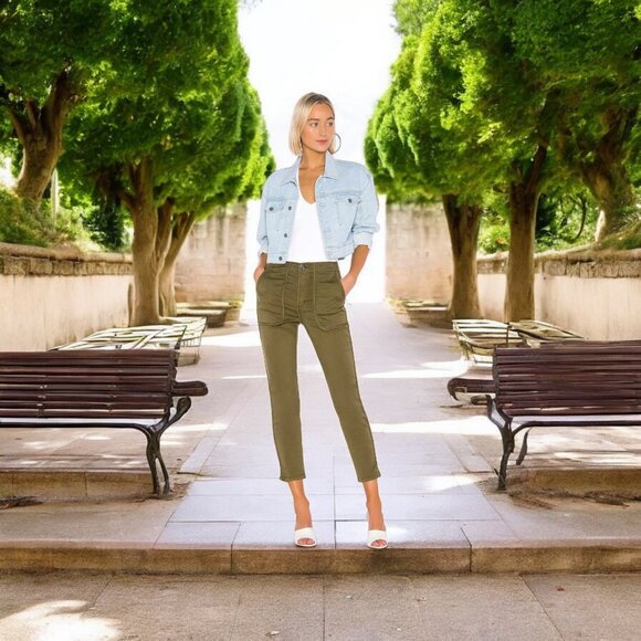 JOIE Andira Cropped Pants - Picture 1 of 5